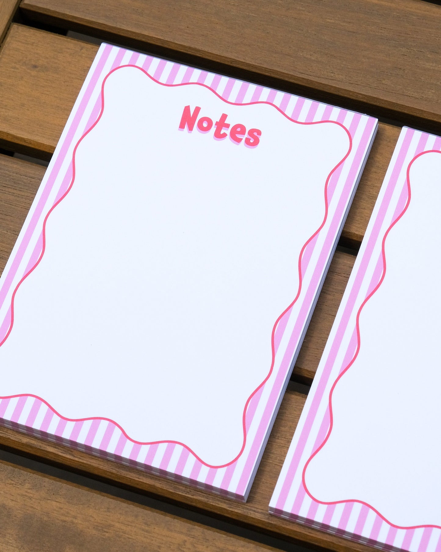 Striped Notepad