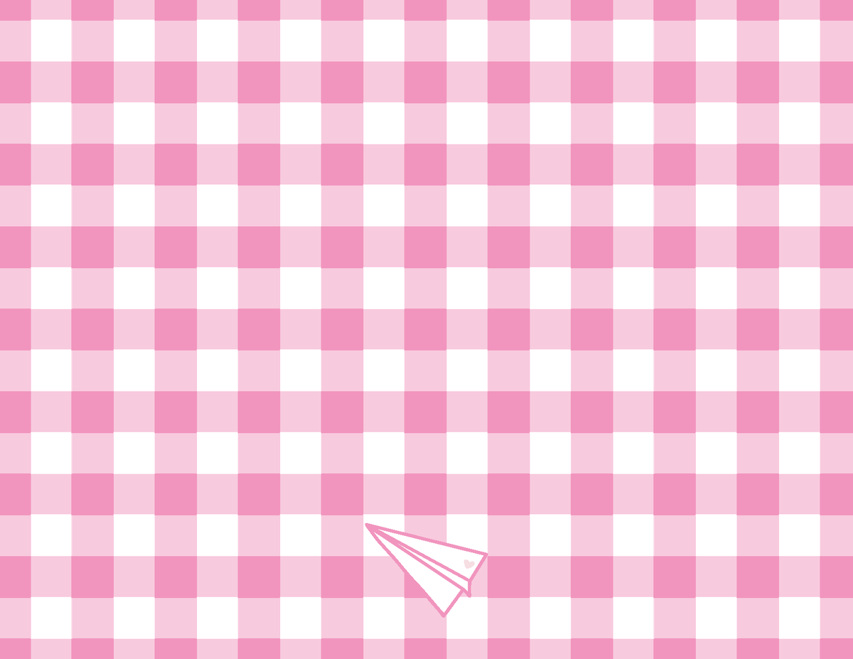 Gingham-Backed Notecards
