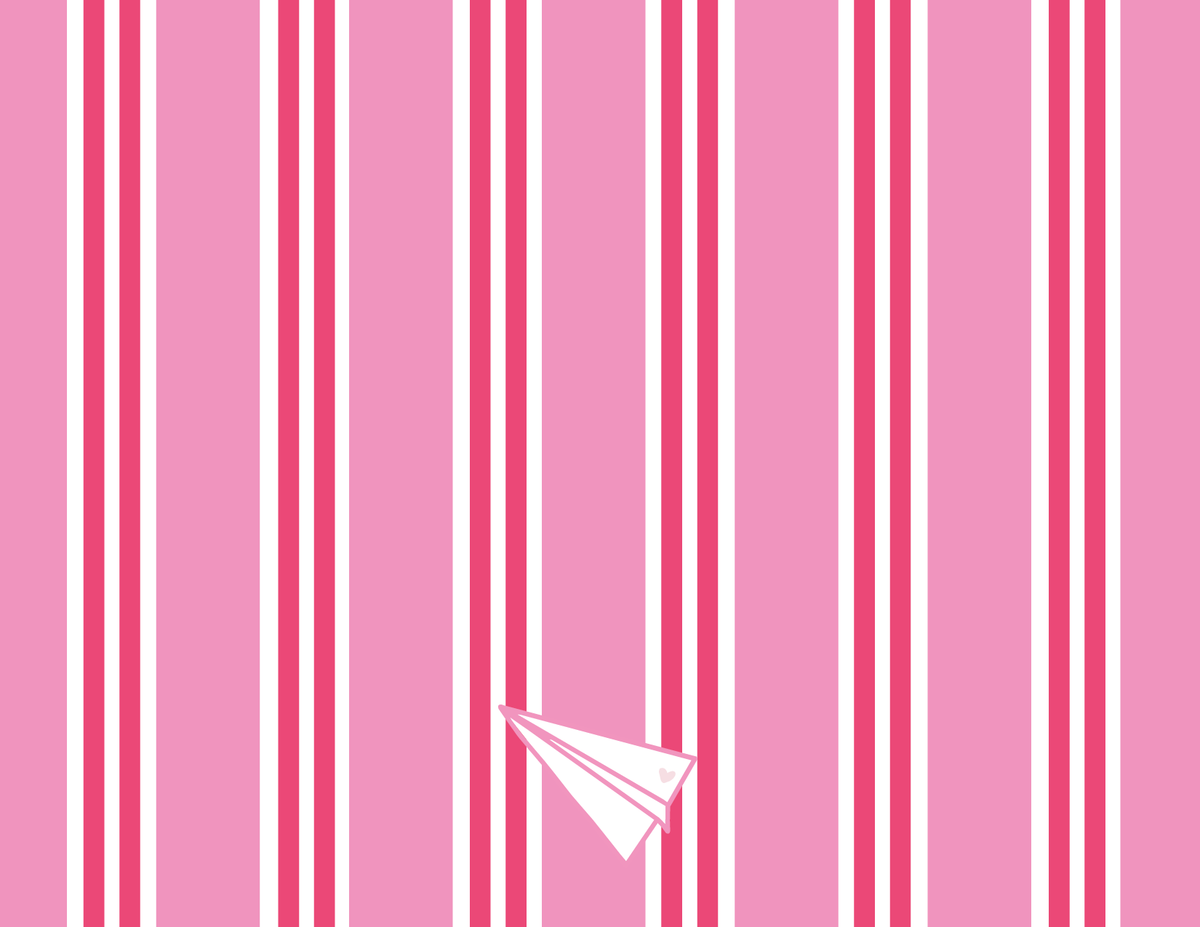 Stripe Society Notecards