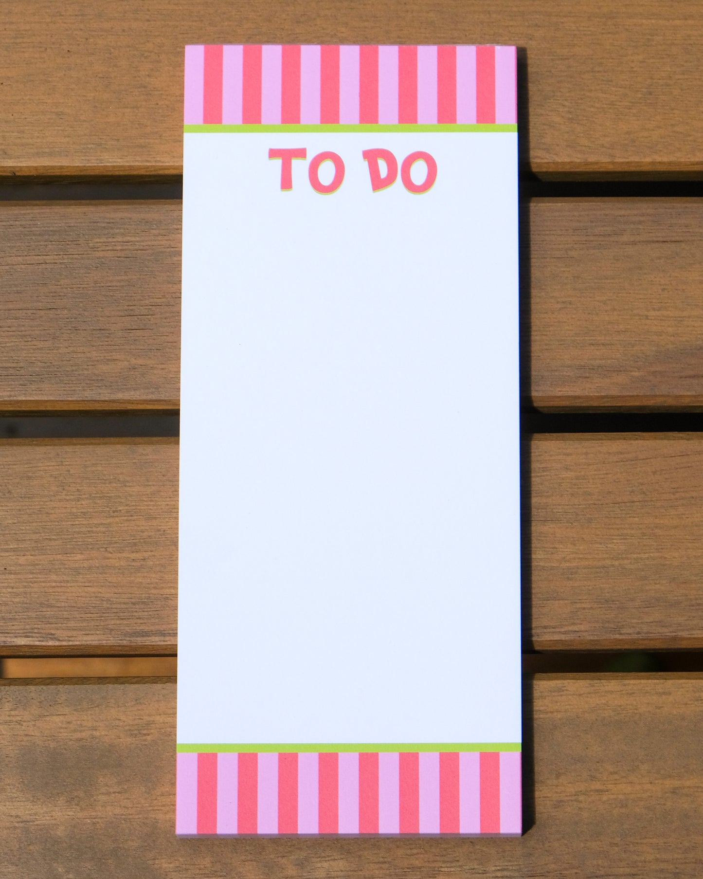 Watermelon Flowers To Do Notepad