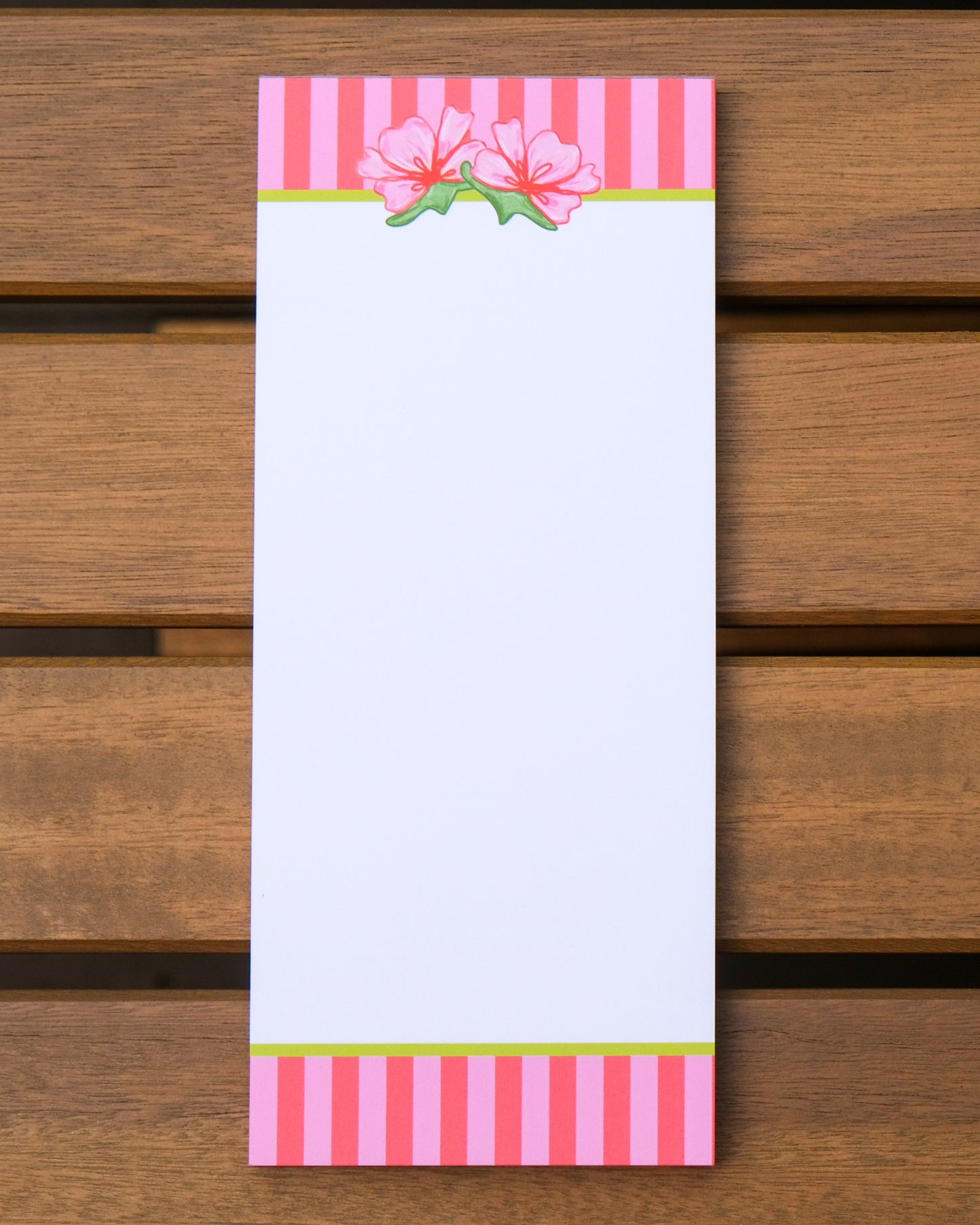 Watermelon Flowers Notepad